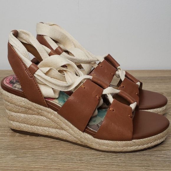 Patricia Nash Riva Wedge Sandals Women's Shoes 5.5M - Picture 7 of 10